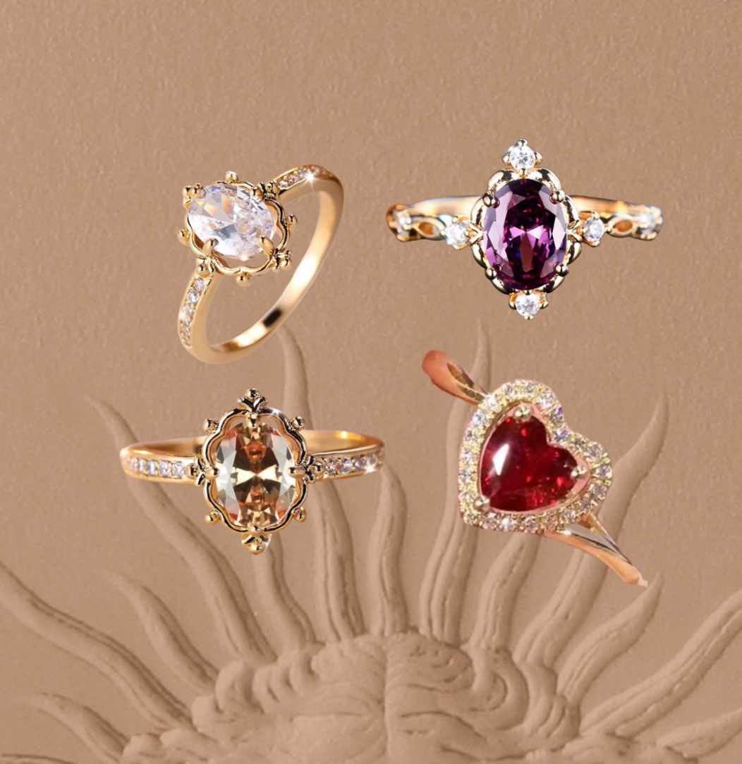 The Cycle Ring Collection- Sacred Set of 4