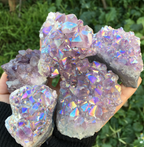 Angel Aura Amethyst Clusters